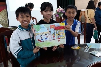 THỎA SỨC SÁNG TẠO CÙNG HỘI THI VẼ TRANH