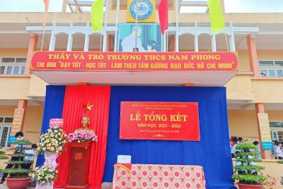 LỄ TỔNG KẾT NĂM HỌC 2021-2022