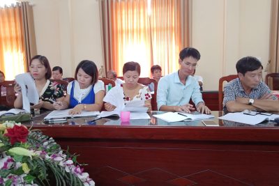 HỌP HỘI ĐỒNG THÁNG 8