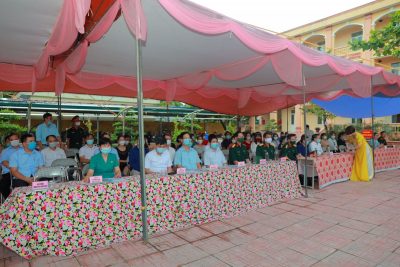 MỘT SỐ HÌNH ẢNH DIỄN TẬP PHÒNG CHỐNG COVID CỦA TRƯỜNG THCS NAM PHONG