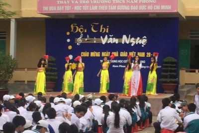 HỘI THI VĂN NGHỆ CHÀO MỪNG NGÀY NHÀ GIÁO VIỆT NAM 20/11