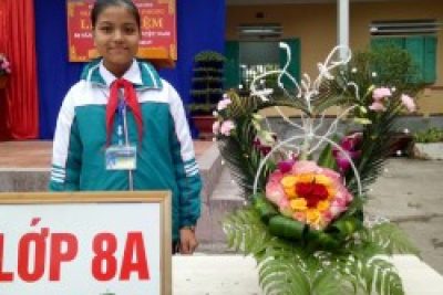 Hội thi cắm hoa năm học 2017-2018