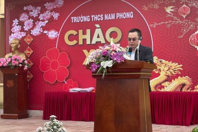 TRƯỜNG THCS NAM PHONG LONG TRỌNG TỔ CHỨC LỄ SƠ KẾT HỌC KỲ I NĂM HỌC 2023 – 2024 VÀ TỔ CHỨC TẾT YÊU THƯƠNG CHO HỌC SINH CÓ HOÀN CẢNH KHÓ KHĂN TRƯỜNG THCS NAM PHONG